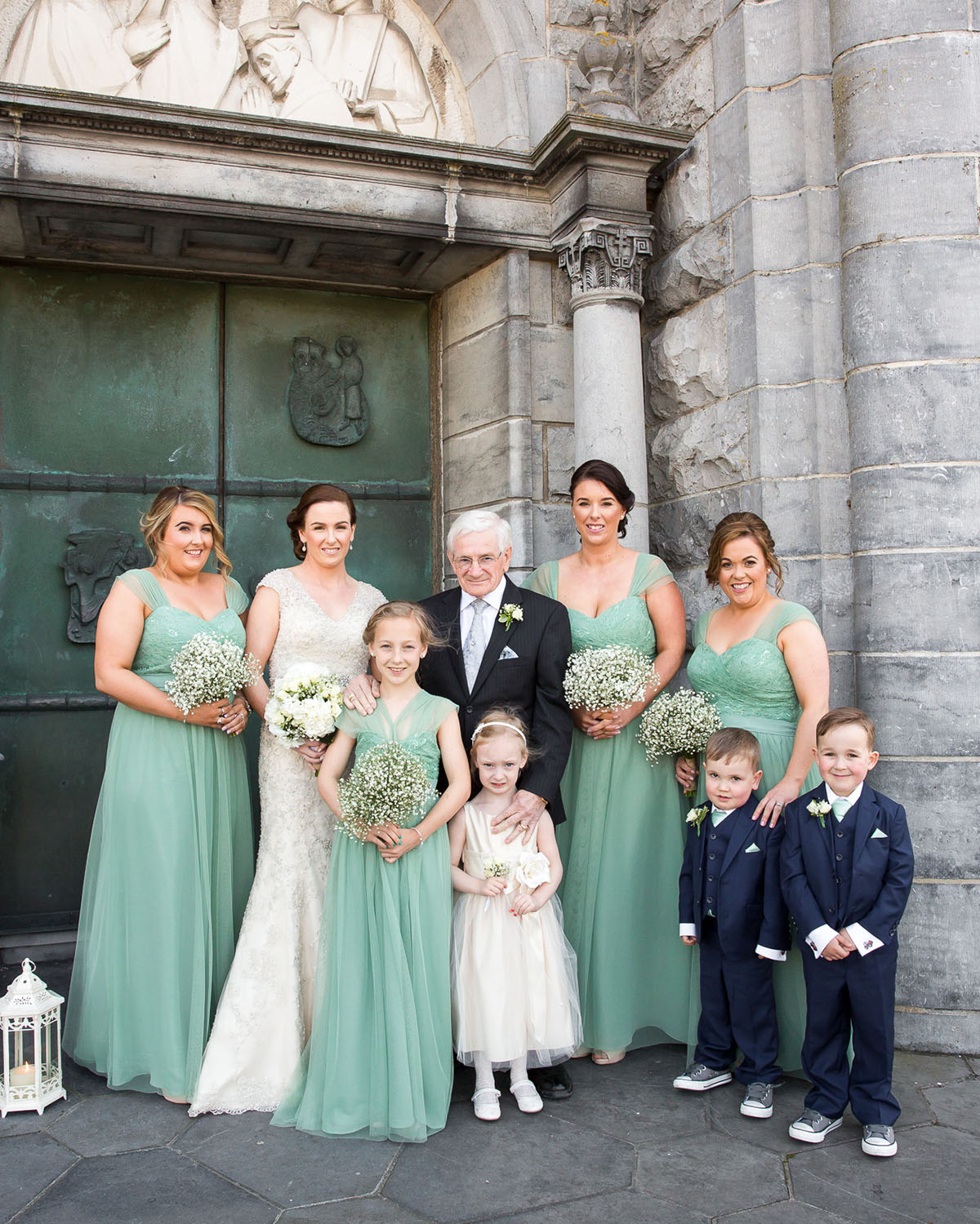 Wedding Image taken at a Galway Cathedral Wedding