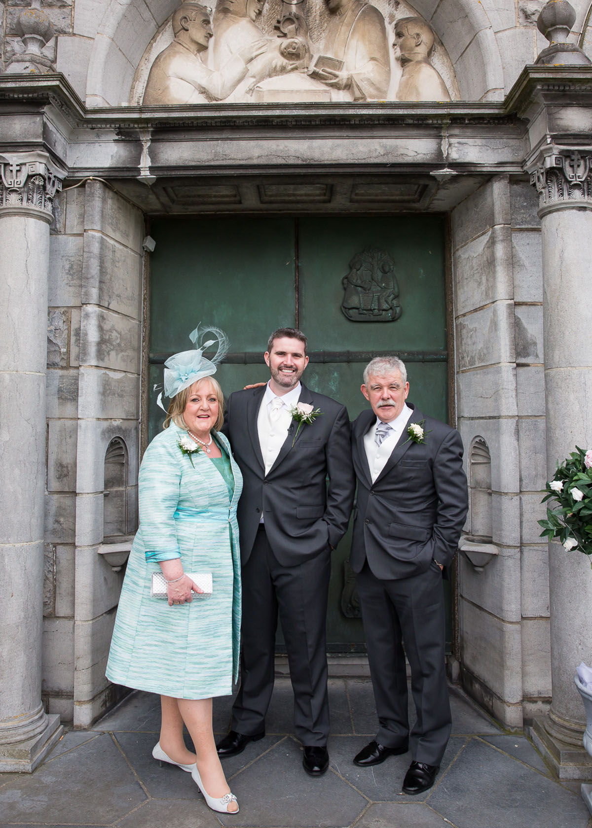 Wedding Image taken at a Galway Cathedral Wedding