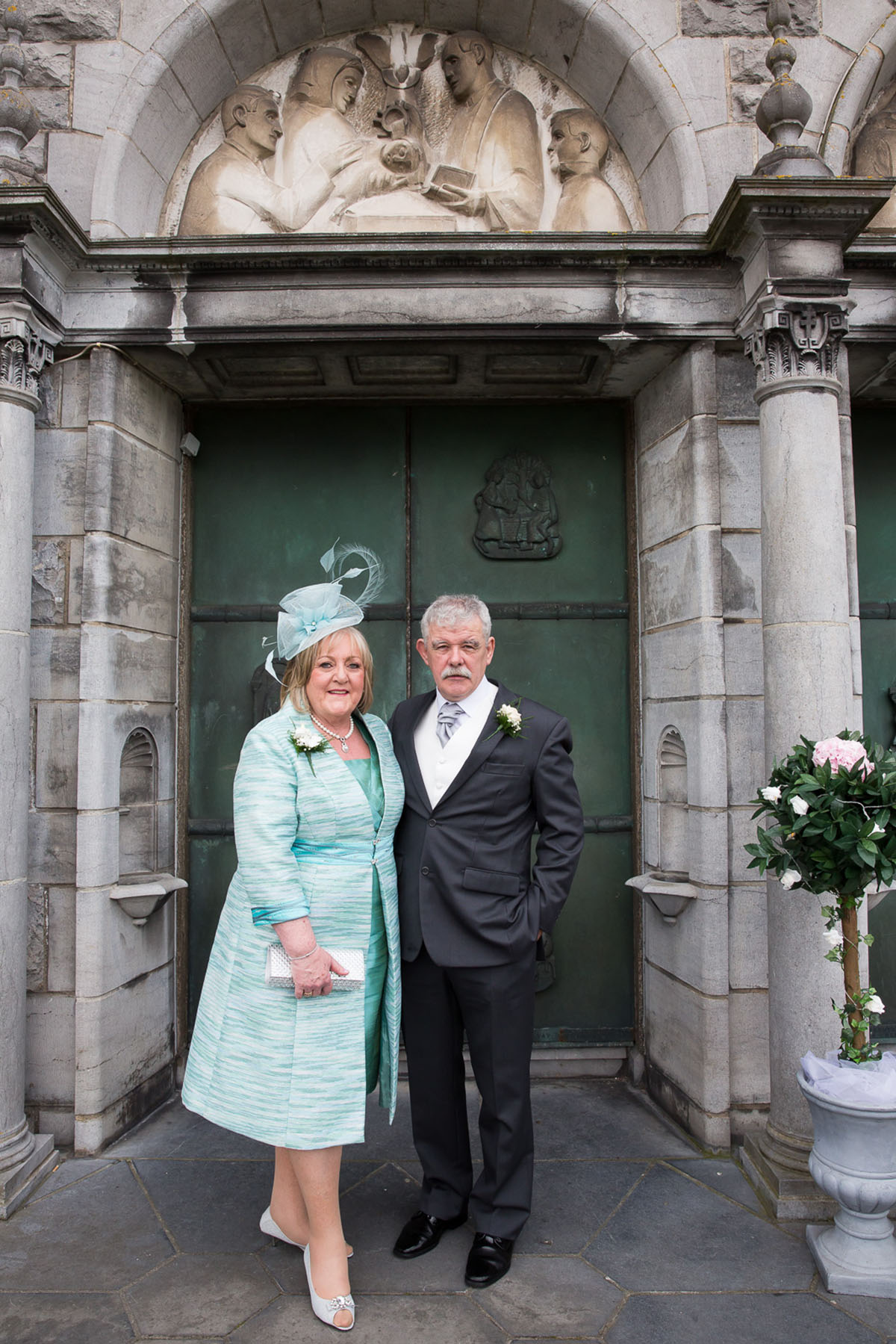 Wedding Image taken at a Galway Cathedral Wedding