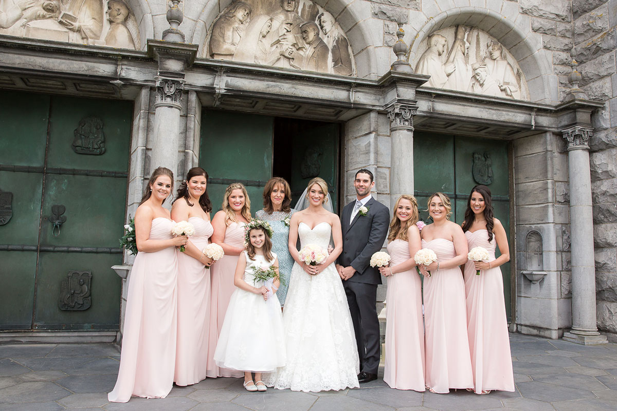 Wedding Image taken at a Galway Cathedral Wedding