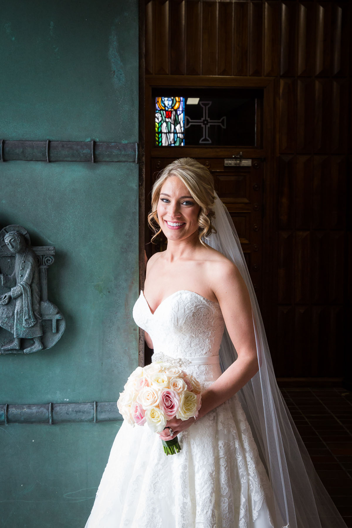 Wedding Image taken at a Galway Cathedral Wedding