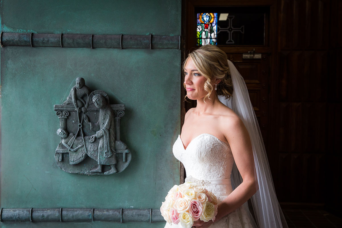 Wedding Image taken at a Galway Cathedral Wedding