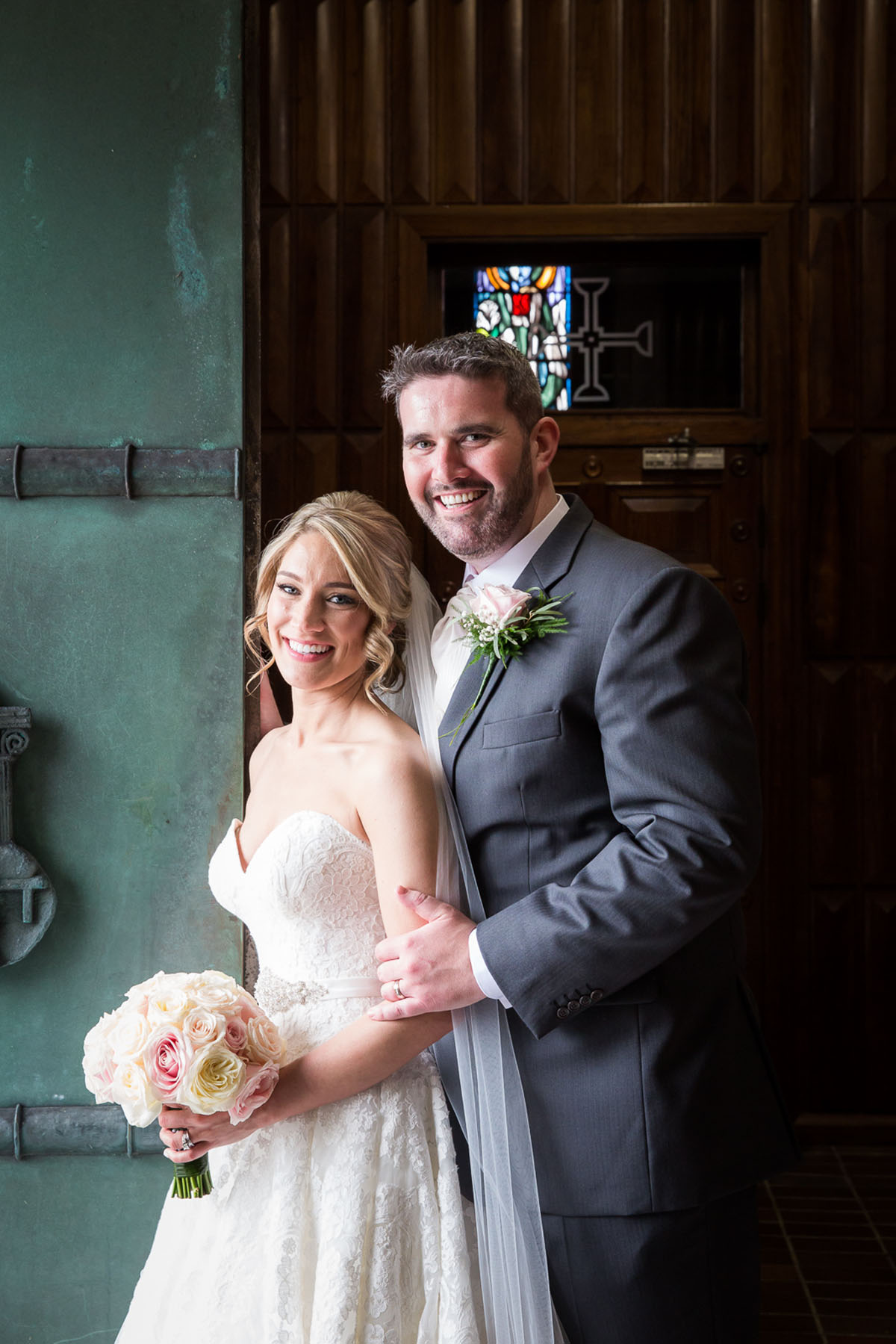 Wedding Image taken at a Galway Cathedral Wedding