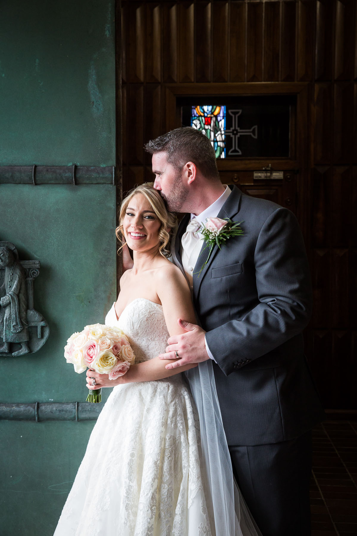 Wedding Image taken at a Galway Cathedral Wedding