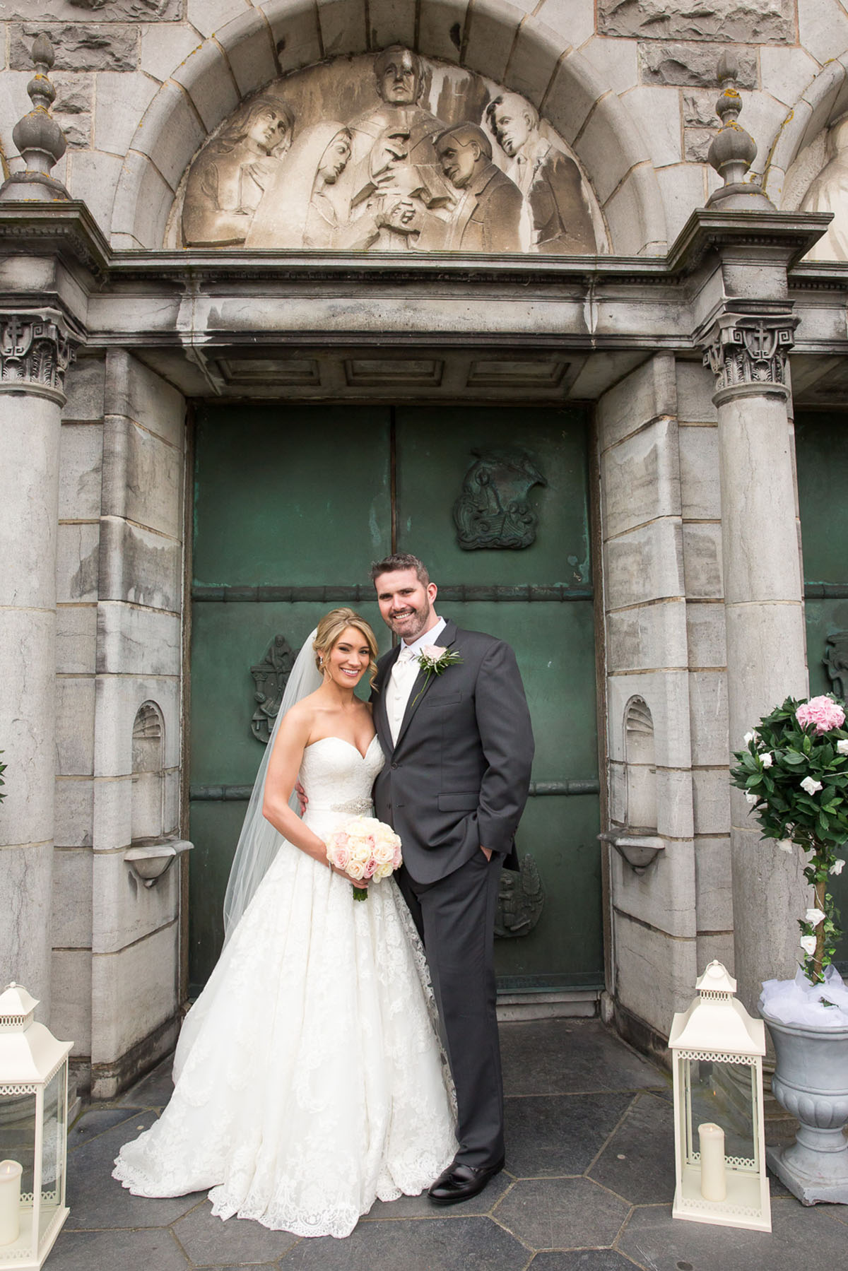 Wedding Image taken at a Galway Cathedral Wedding