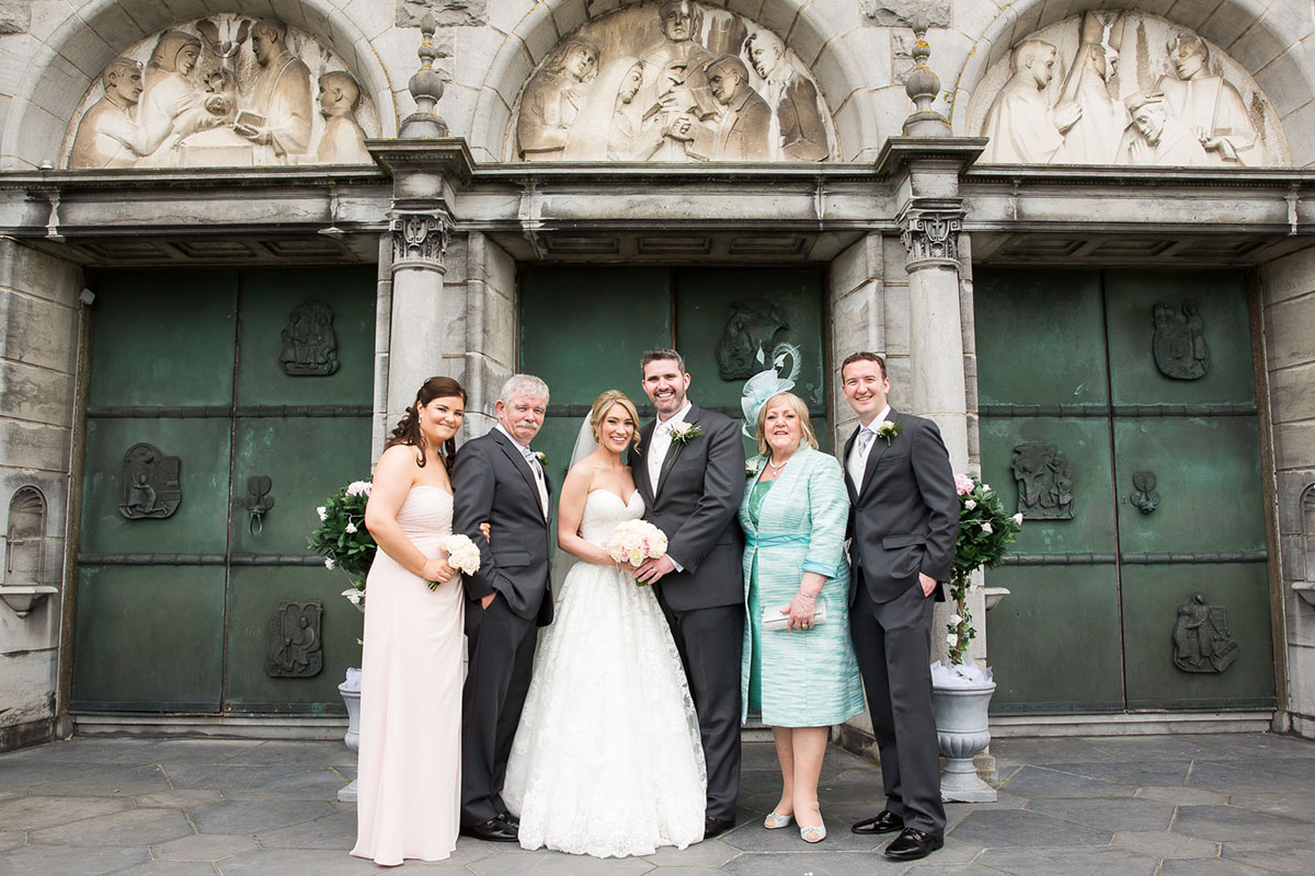 Wedding Image taken at a Galway Cathedral Wedding