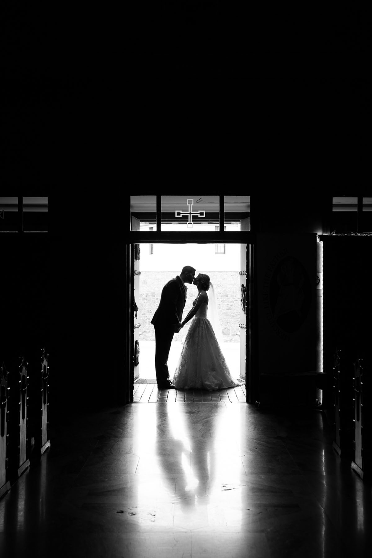 Wedding Image taken at a Galway Cathedral Wedding