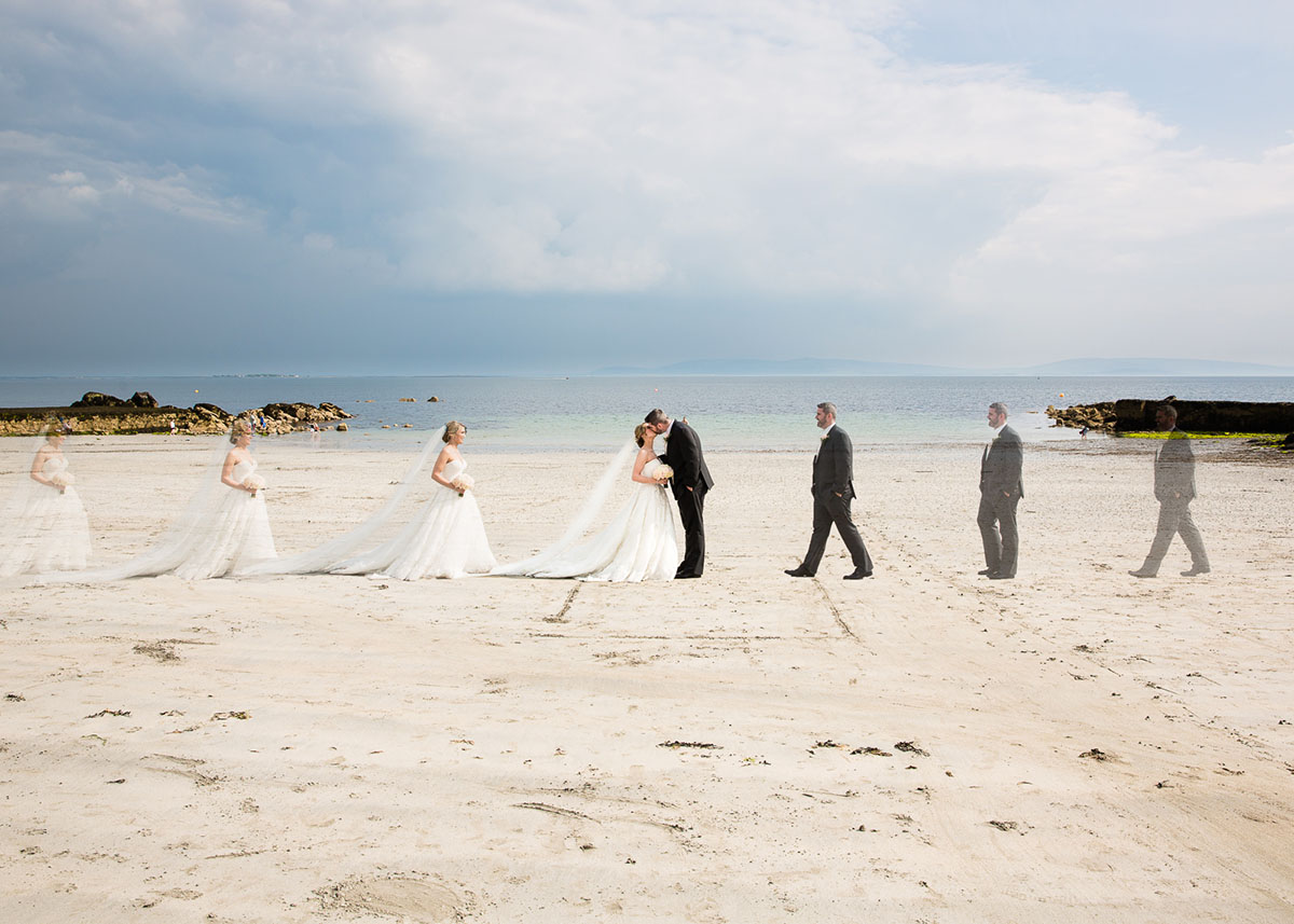 Wedding Image taken at a Galway Cathedral Wedding