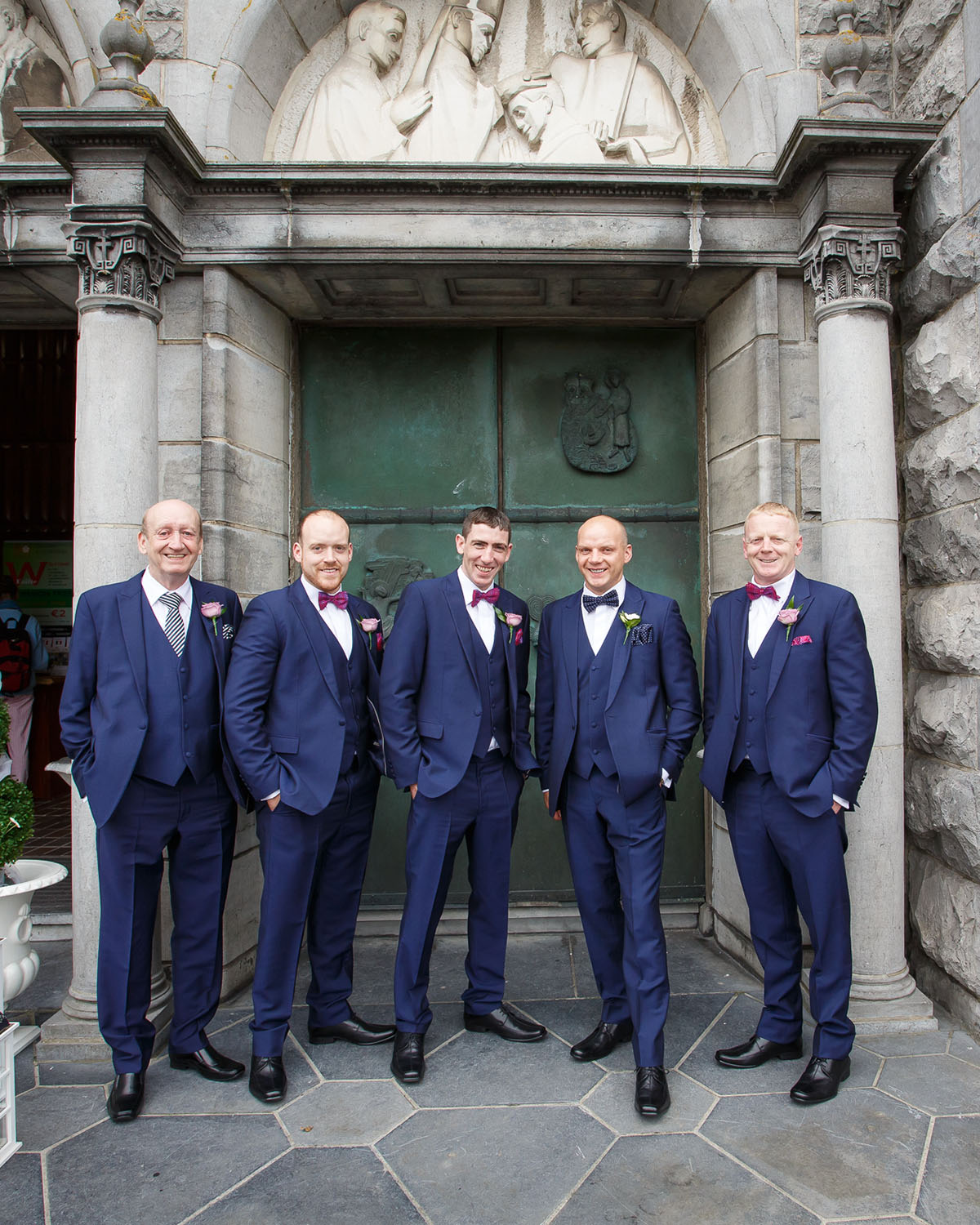 Wedding Image taken at a Galway Cathedral Wedding