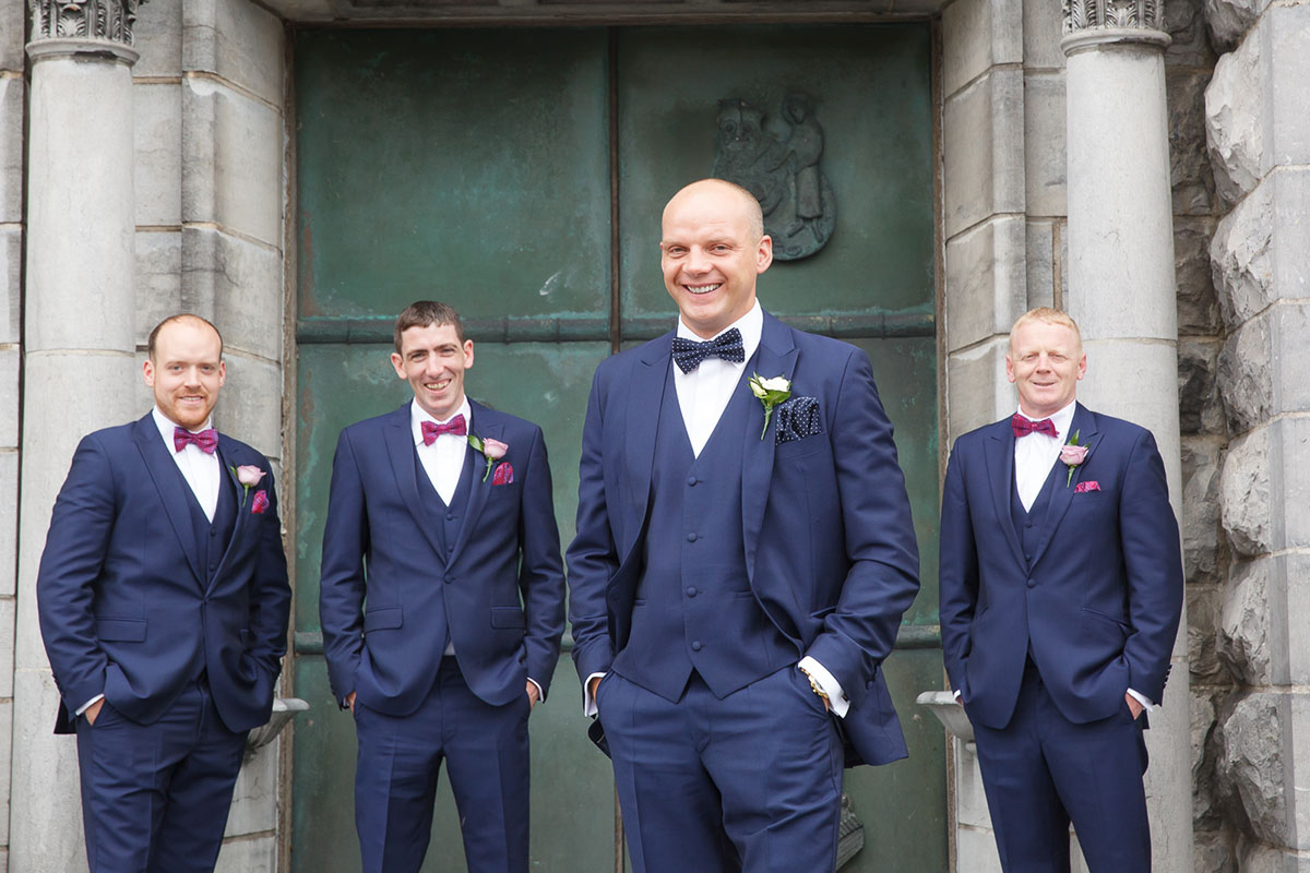 Wedding Image taken at a Galway Cathedral Wedding