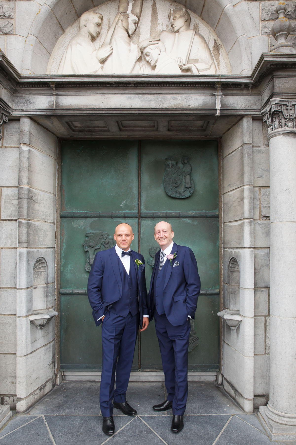 Wedding Image taken at a Galway Cathedral Wedding