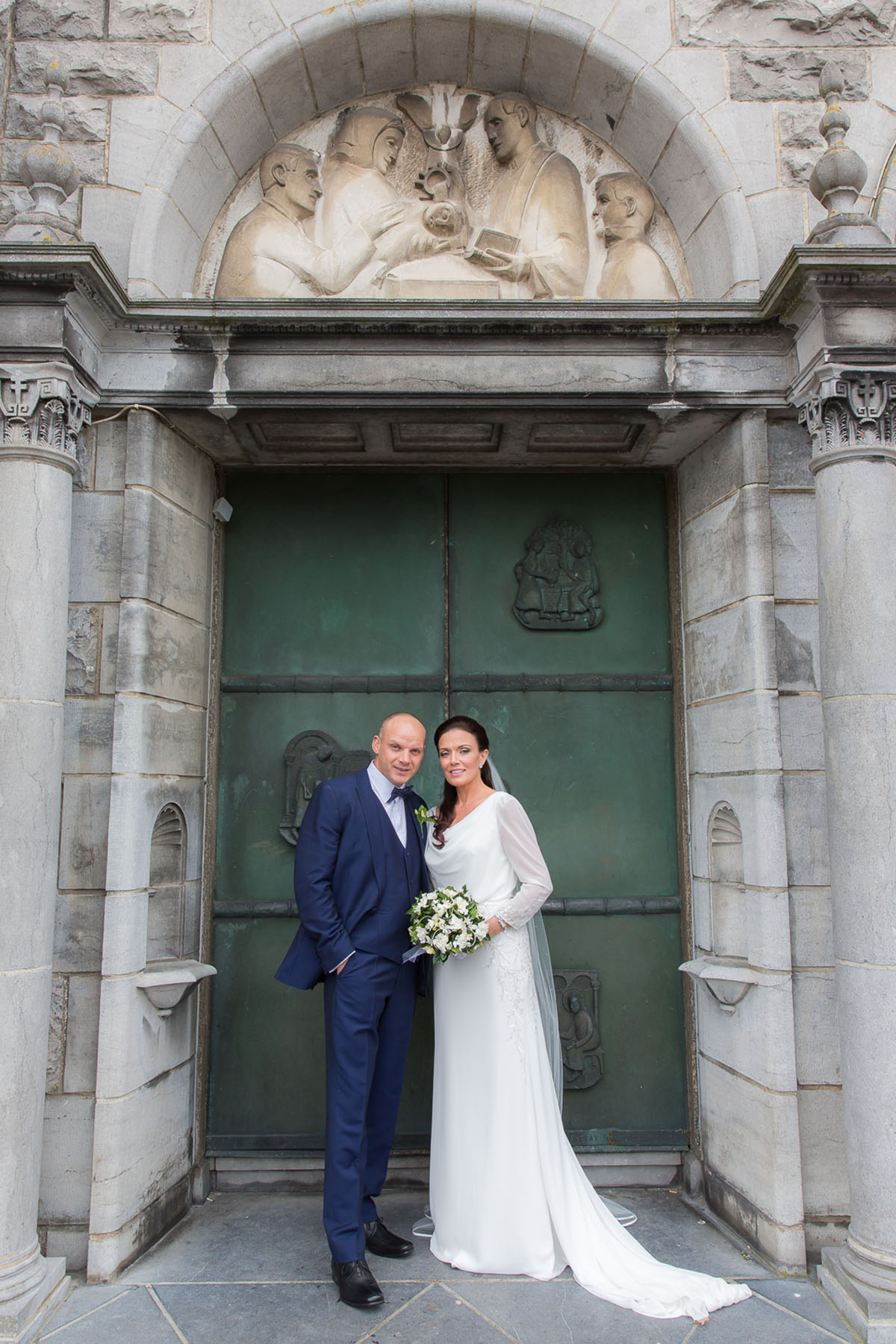 Wedding Image taken at a Galway Cathedral Wedding