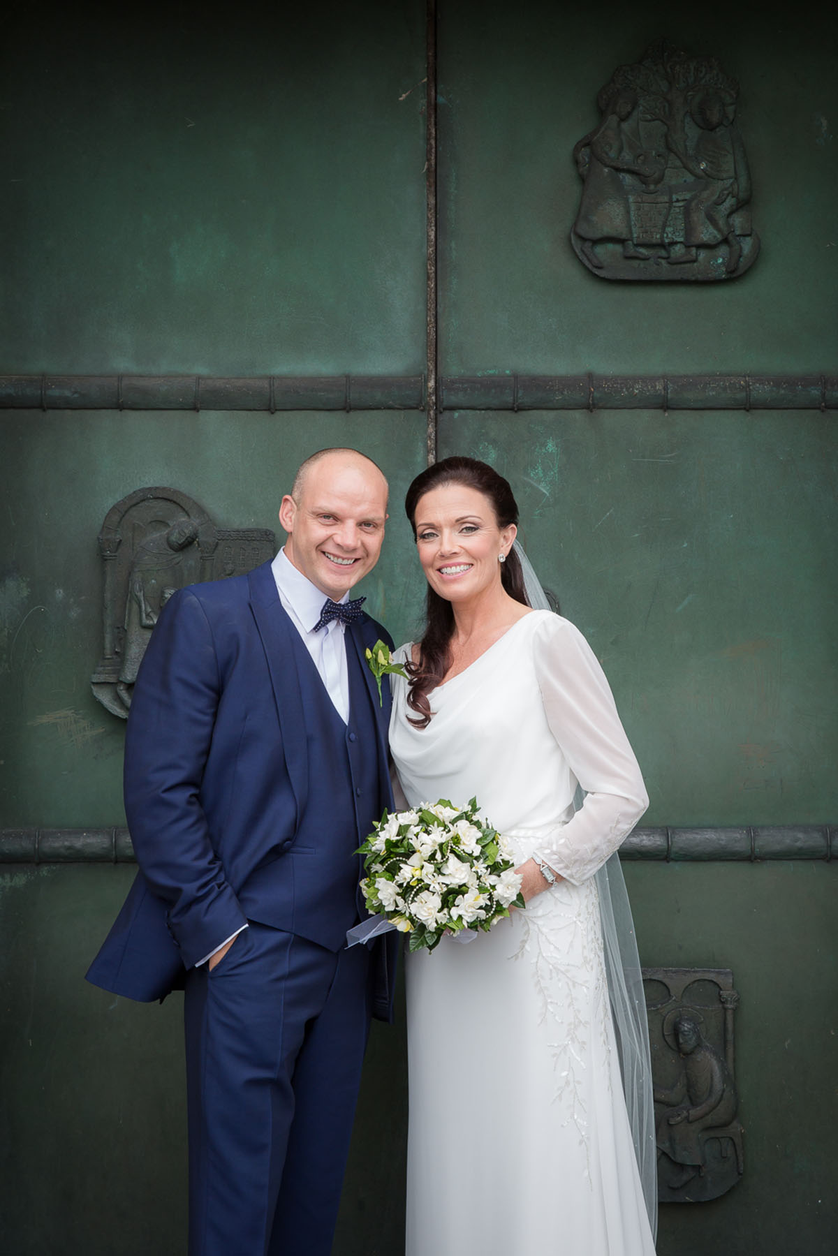 Wedding Image taken at a Galway Cathedral Wedding