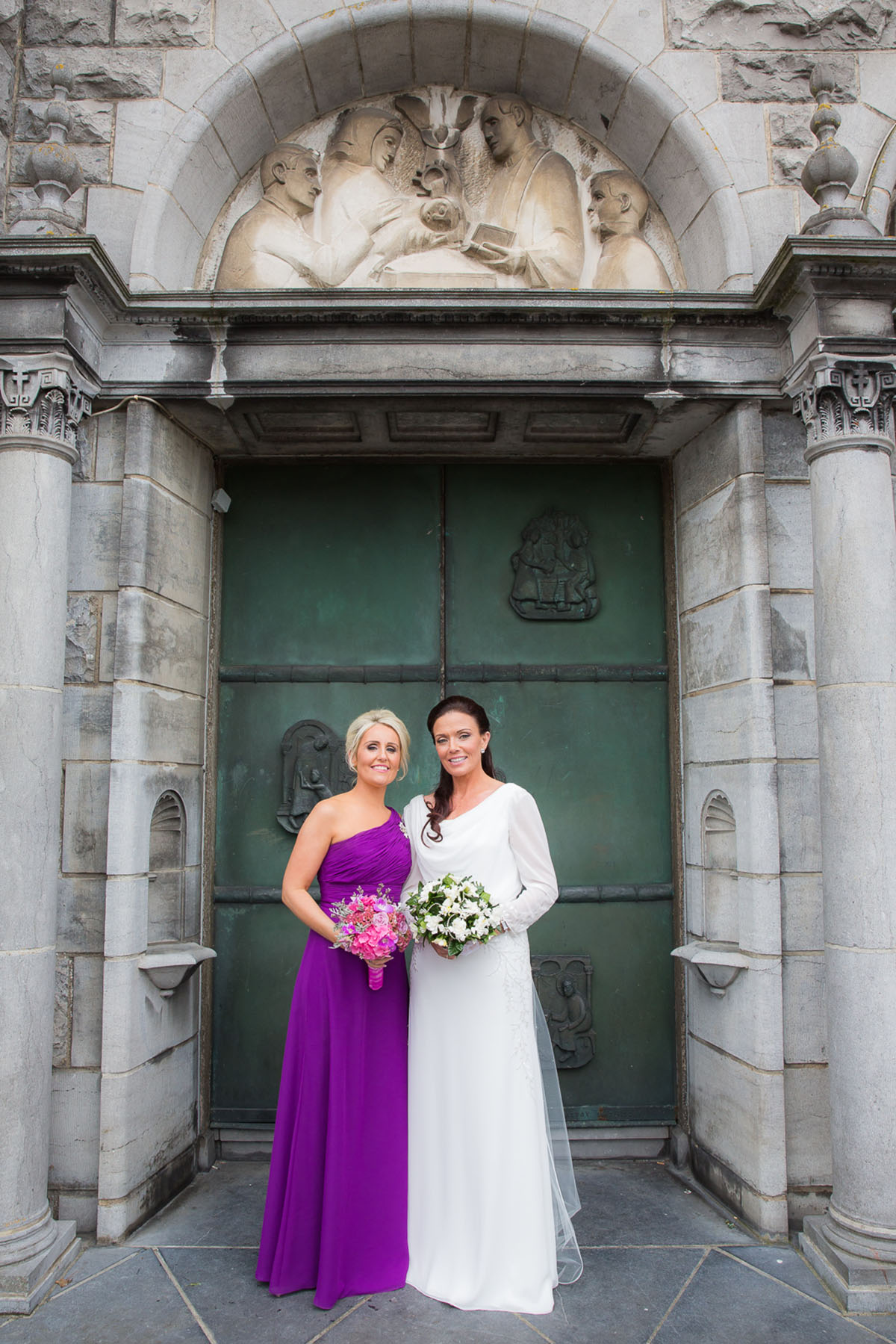 Wedding Image taken at a Galway Cathedral Wedding